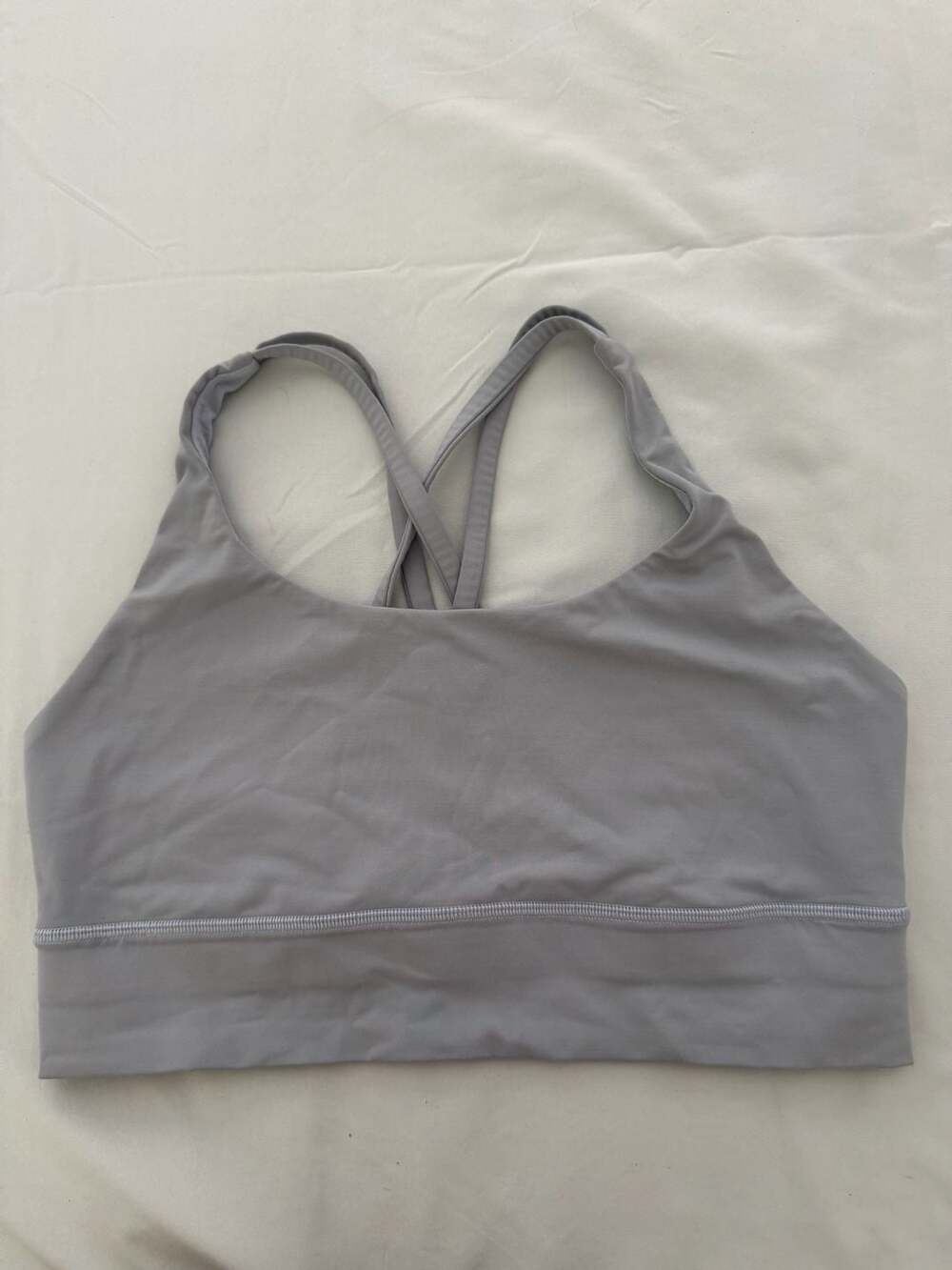 Lululemon Free to Be Serene Bra Size 10 Grey